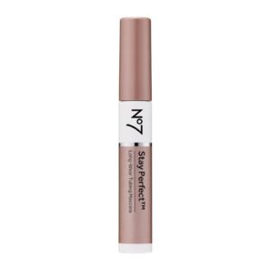No7 Stay Perfect Long-Wear Tubing Mascara tube, pink and white