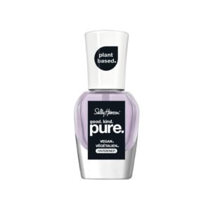 Sally Hansen "good. kind. pure." plant-based vegan nail hardener bottle