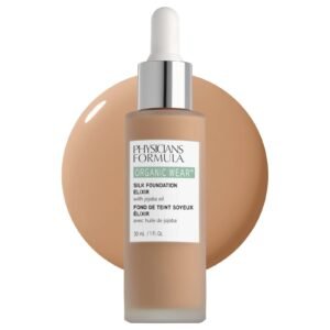 Physicians Formula Organic Wear Silk Foundation Elixir bottle with dropper