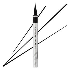 Physicians Formula eyeliner pen with black lines on white background