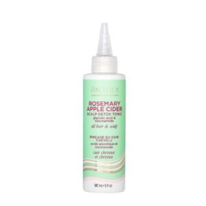 Pacifica Rosemary Apple Cider Scalp Detox Tonic bottle, white background