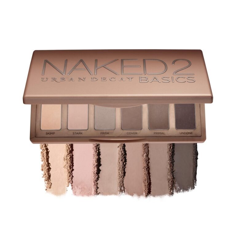 Urban Decay Naked 2 Basics eyeshadow palette with neutral shades